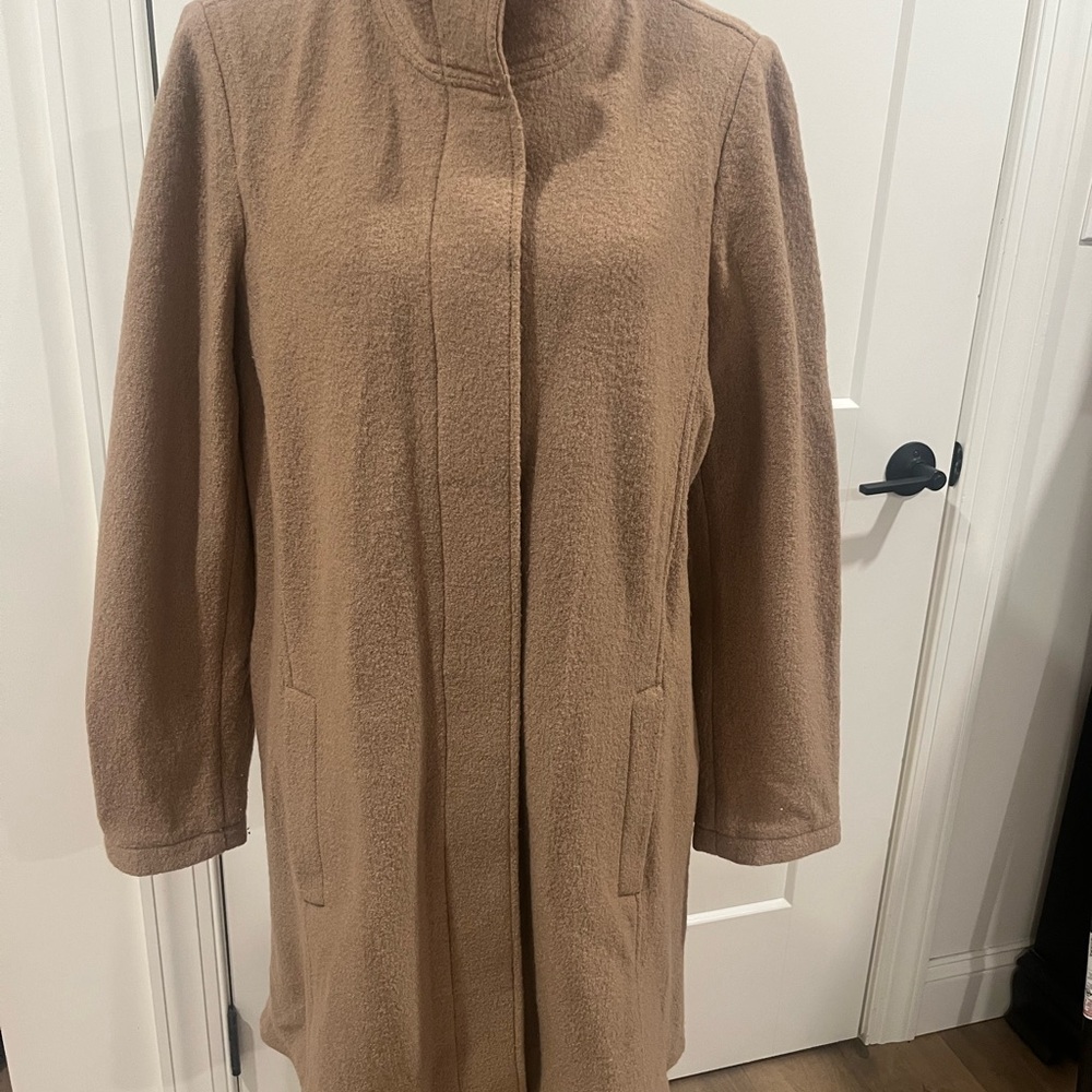 L.L. Bean Women's Camel Trench Coat